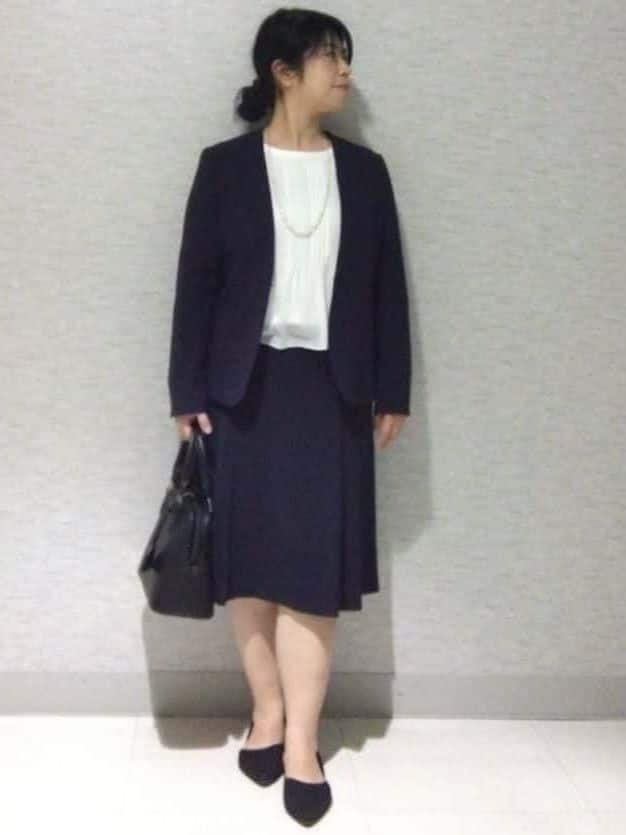 sakoさんの「Reflect｜【SS-4Lサイズ】ピンタック&times;スカラレースブラウス」を使ったコーディネート