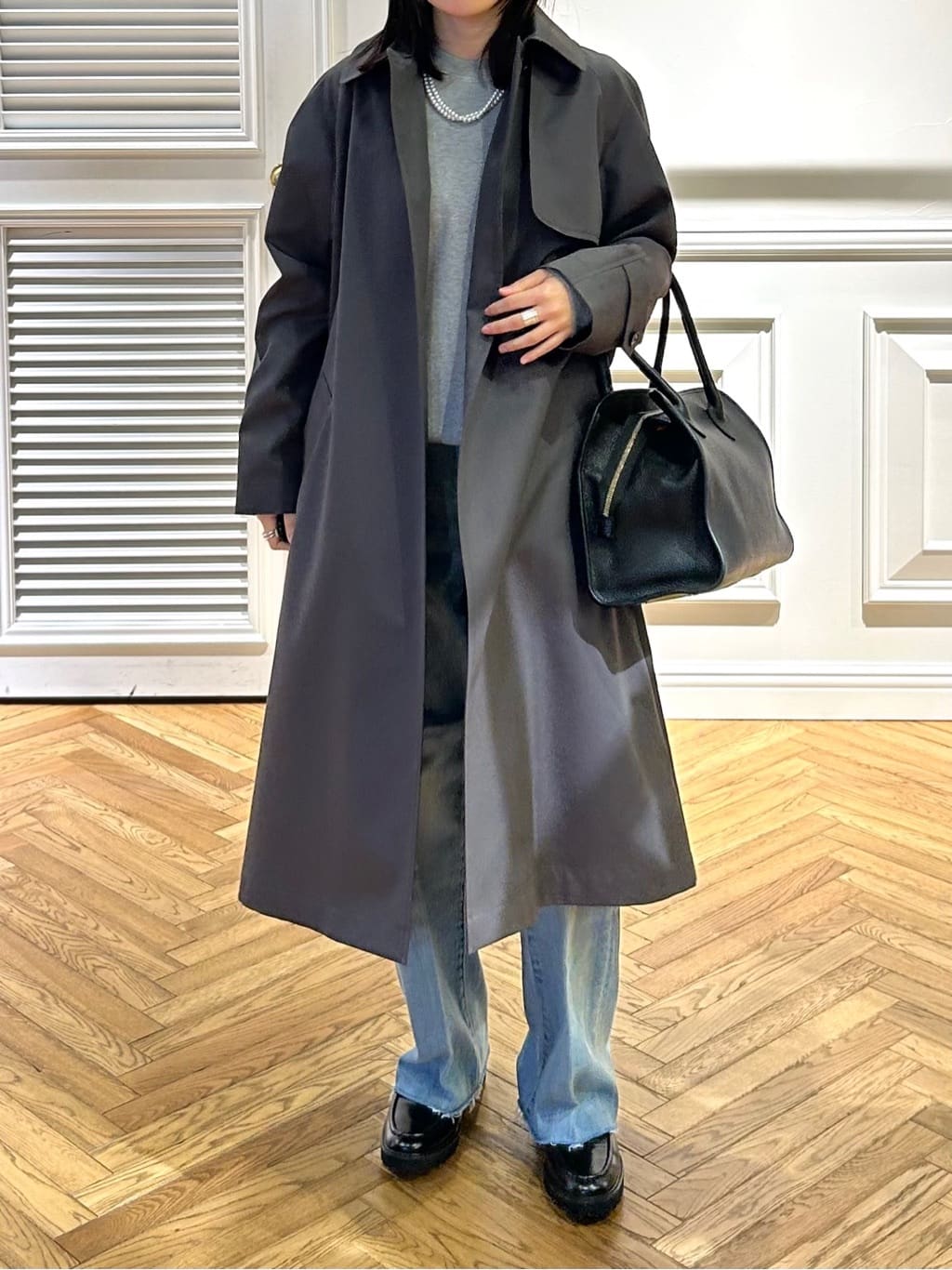 cocoさんの「DRESSTERIOR｜◆【洗える/7色展開】ウォッシャブルコットンカシミヤニット」を使ったコーディネート