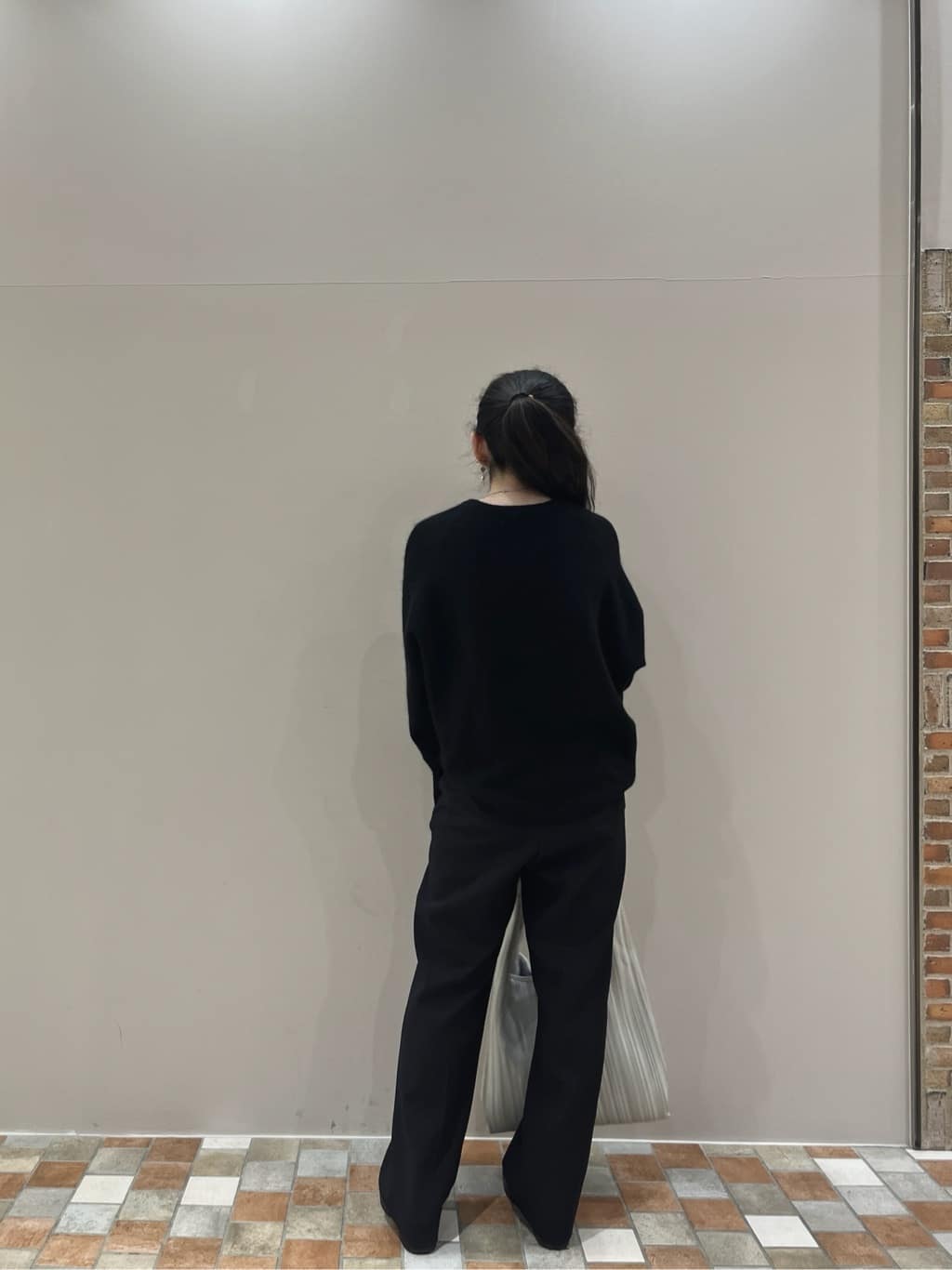 Uminoさんの「INDIVI｜【洗える】ヘアリーフォルムニット」を使ったコーディネート