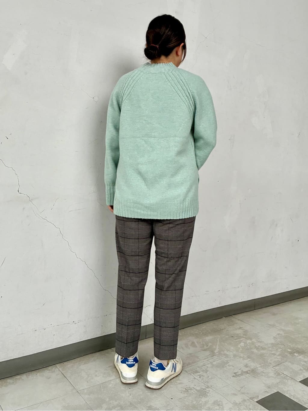 aiさんの「THE SHOP TK｜ふんわり柔らかきれい色 ウール混ハイネックニット」を使ったコーディネート