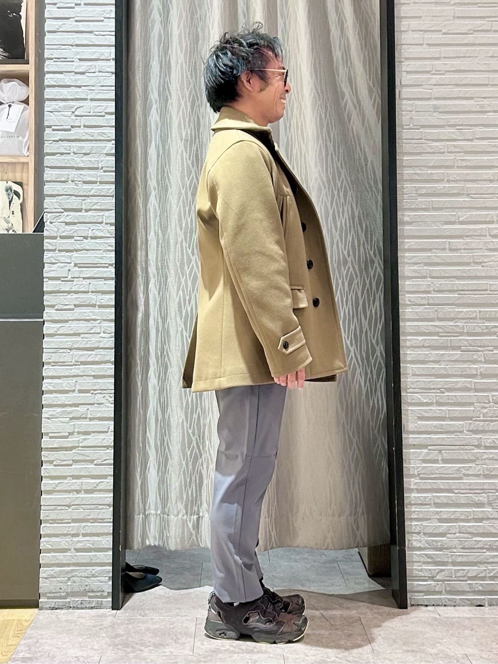 KENJI Iさんの「THE SHOP TK｜ウーリックシングルPジャケット」を使ったコーディネート