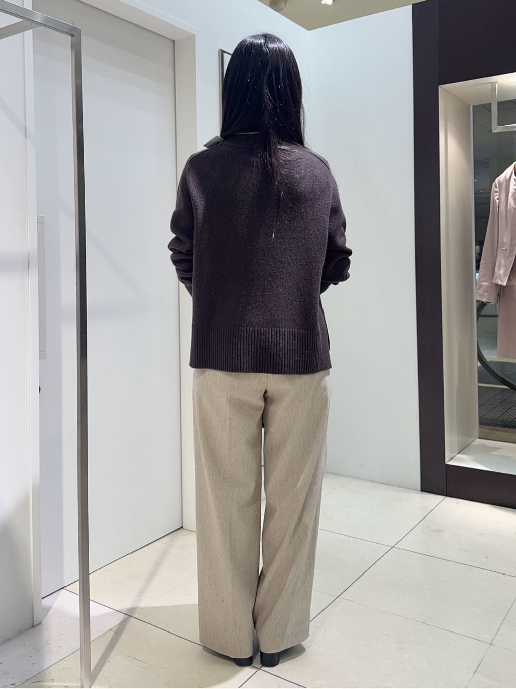 kaoruさんの「UNTITLED｜【8色展開/洗える】ウールカシミヤ ハイネックニット」を使ったコーディネート