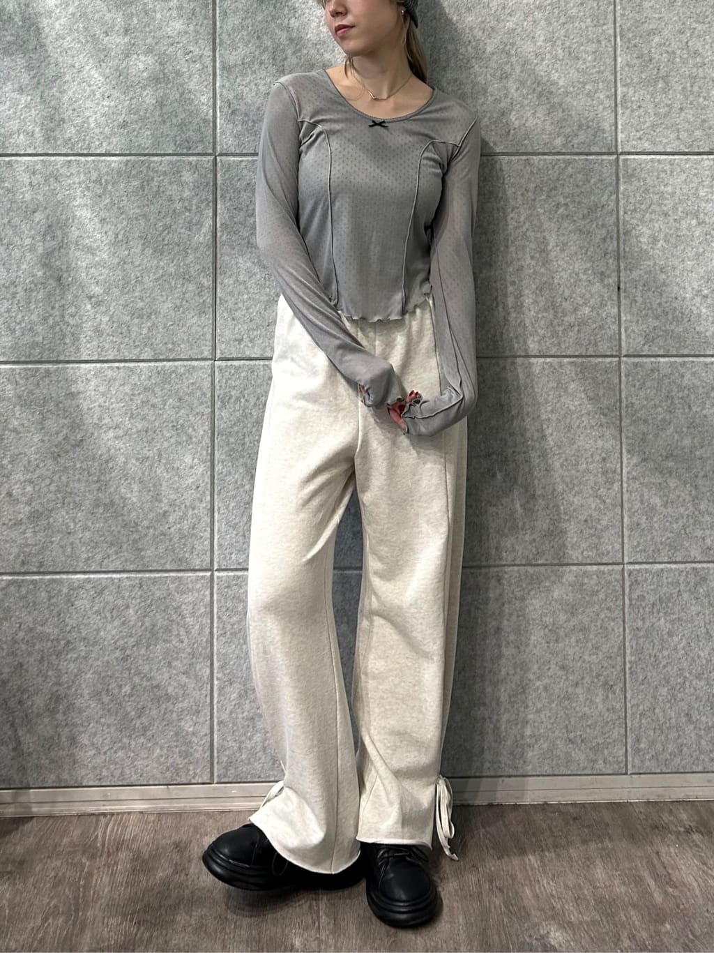 honoka Aさんの「CODE A｜whisper jersey top」を使ったコーディネート