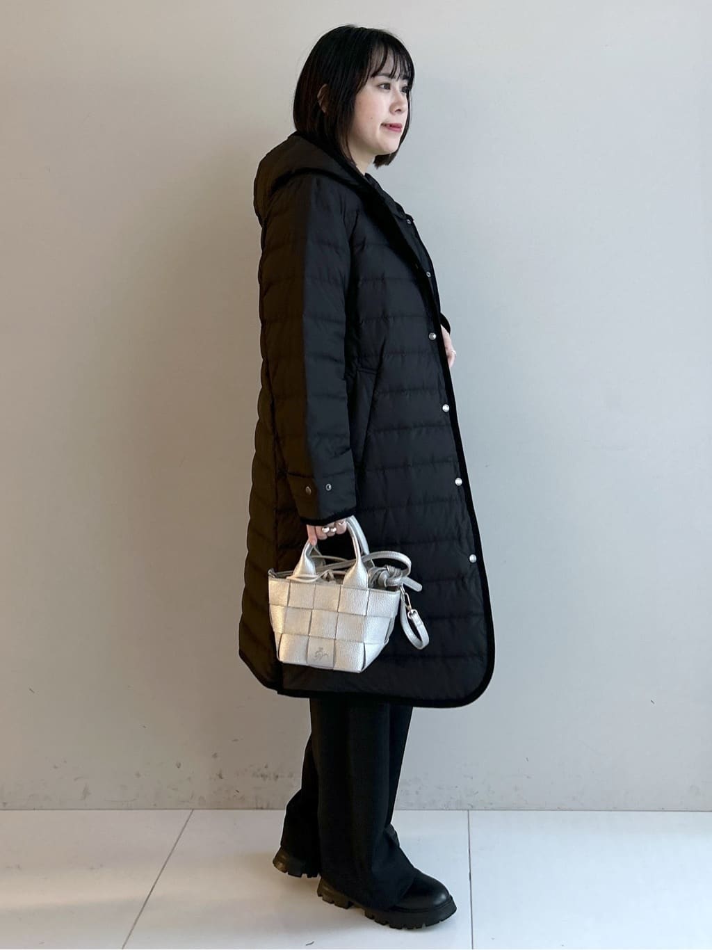 Hirokaさんの「Dessin｜【撥水・2WAY】ミュラーダウンコートロング丈」を使ったコーディネート