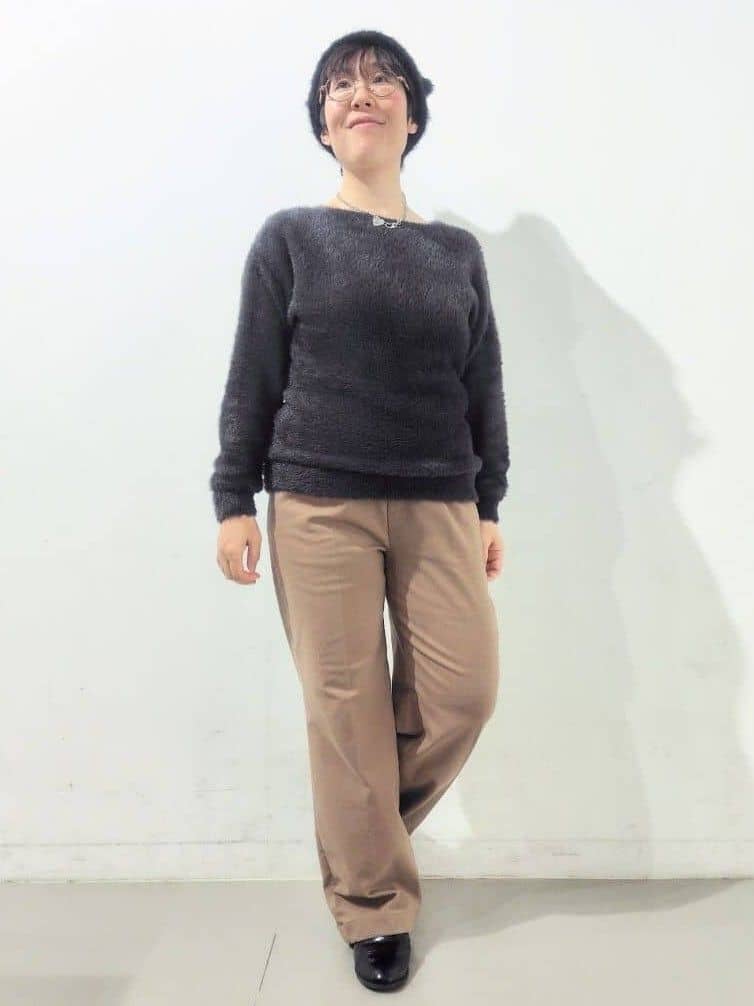 kodamaさんの「THE SHOP TK｜マシュマロタッチ ボアボンバージャケット」を使ったコーディネート