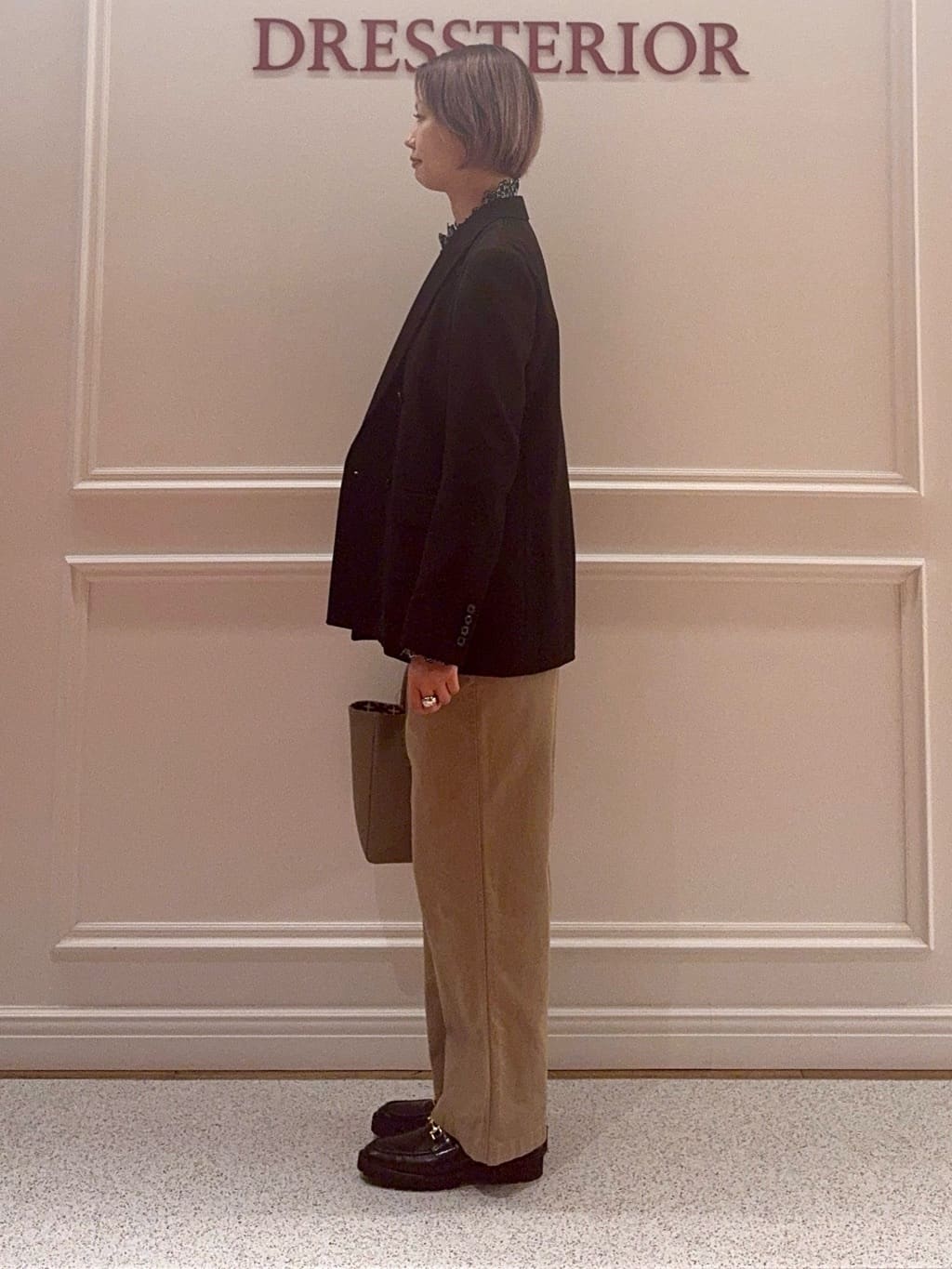 renaさんの「DRESSTERIOR｜◆取り外しフリル付き裏毛プルオーバー」を使ったコーディネート