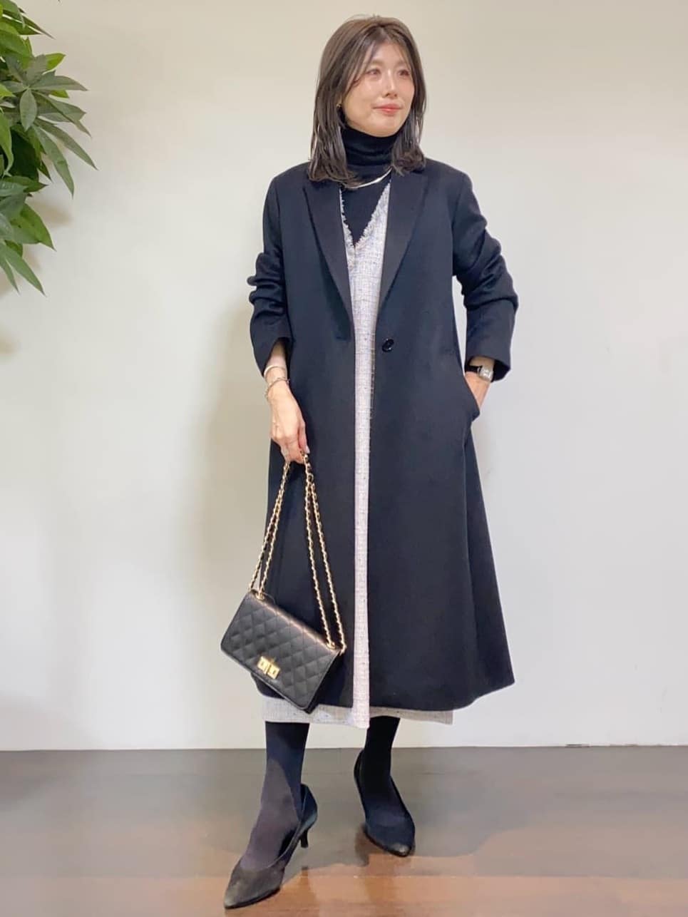 tomoさんの「UNTITLED｜【スタイリッシュ／オンオフ兼用】ウールチェスターコート」を使ったコーディネート