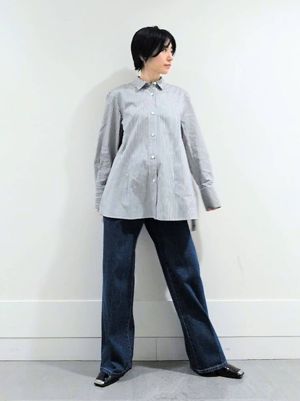ミズタさんの「UNTITLED｜【仕事着/スーツ】ファンシーツイード ジャケット」を使ったコーディネート