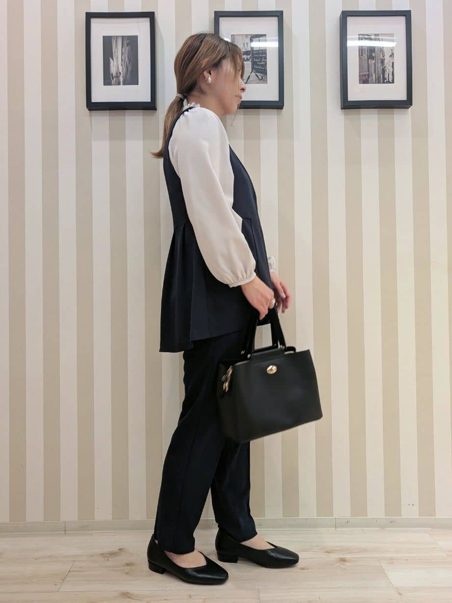 otaさんの「SHOO･LA･RUE｜【セレモニー/2WAY】フロント金具トートバッグ」を使ったコーディネート