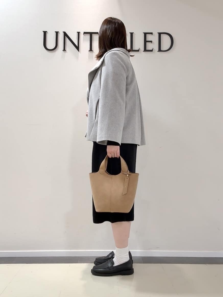 YUIさんの「UNTITLED｜【着回しが効く／オンオフアウター】ウールショートコート」を使ったコーディネート