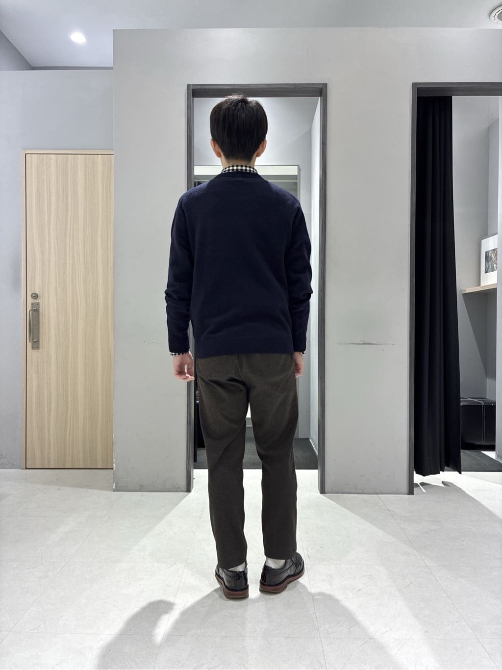 わいずみさんの「TAKEO KIKUCHI｜【None Of Stress】アクティブジャージ 千鳥 ジャケット」を使ったコーディネート