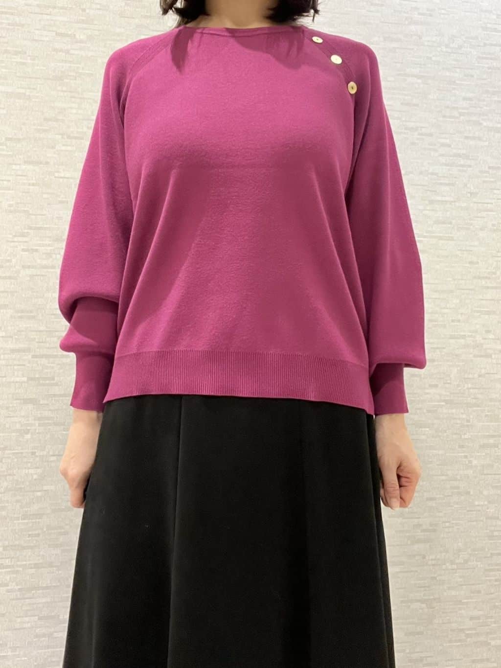 marikoさんの「Reflect｜【通勤】スエードライクフレアスカート」を使ったコーディネート