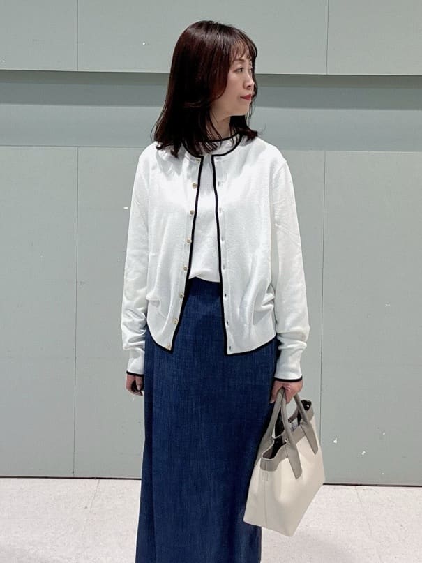 makiさんの「UNTITLED｜【アンサンブル可/洗える】ウォームスパンニット」を使ったコーディネート