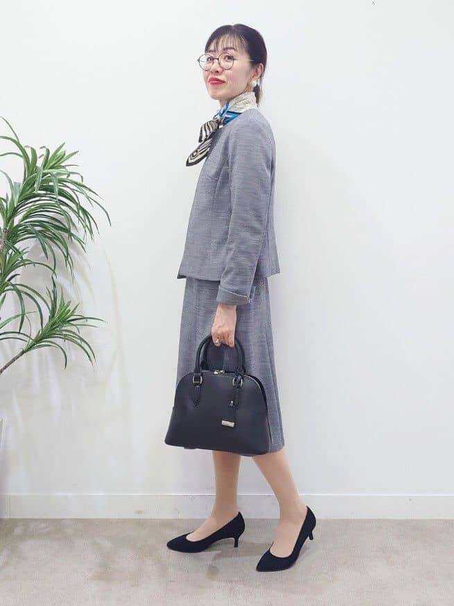 MUTSUKOさんの「UNTITLED｜【アンサンブル可/洗える】ウォームスパンニット」を使ったコーディネート