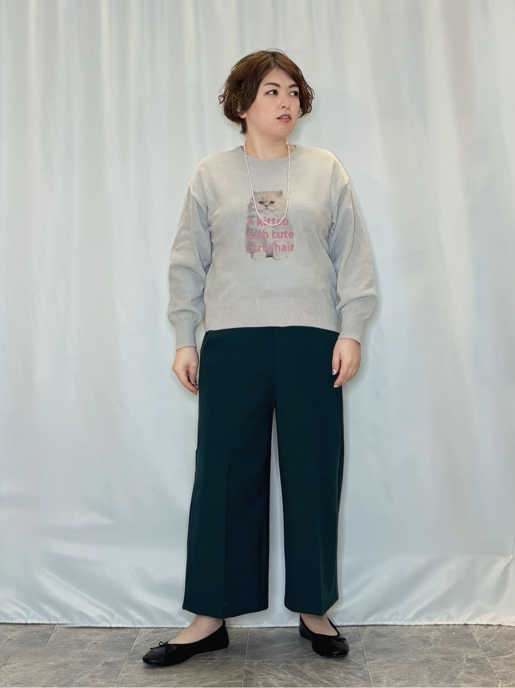 たみさんの「SHOO･LA･RUE｜【洗濯機可】即サマになる ノーカラー ボアブルゾン」を使ったコーディネート