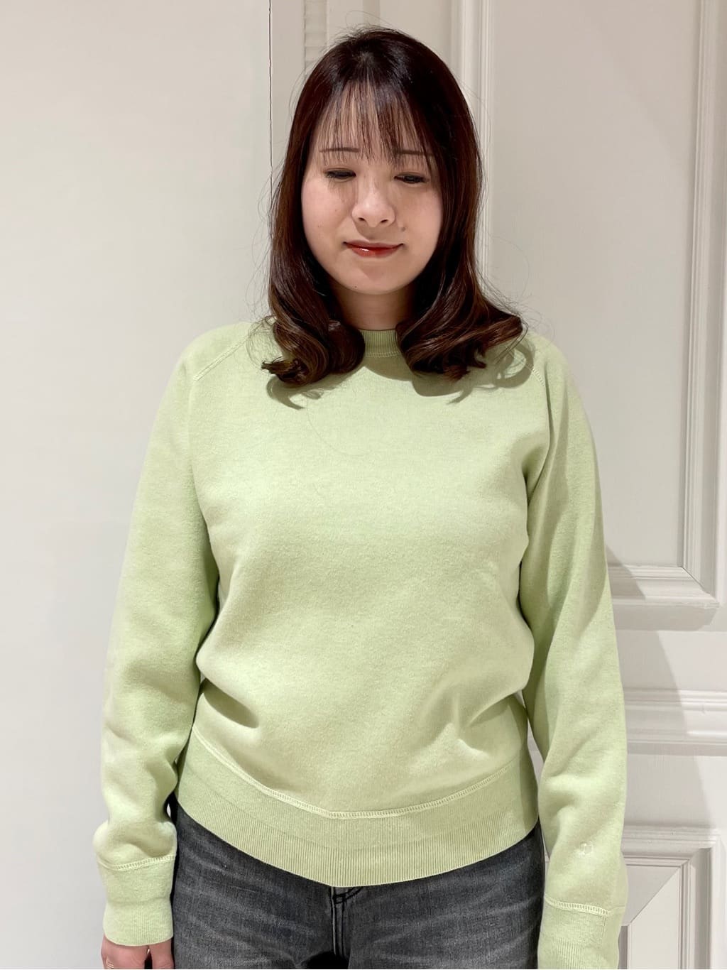 minowaさんの「DRESSTERIOR｜◆ウォッシャブルコットンカシミヤプルオーバーニット」を使ったコーディネート