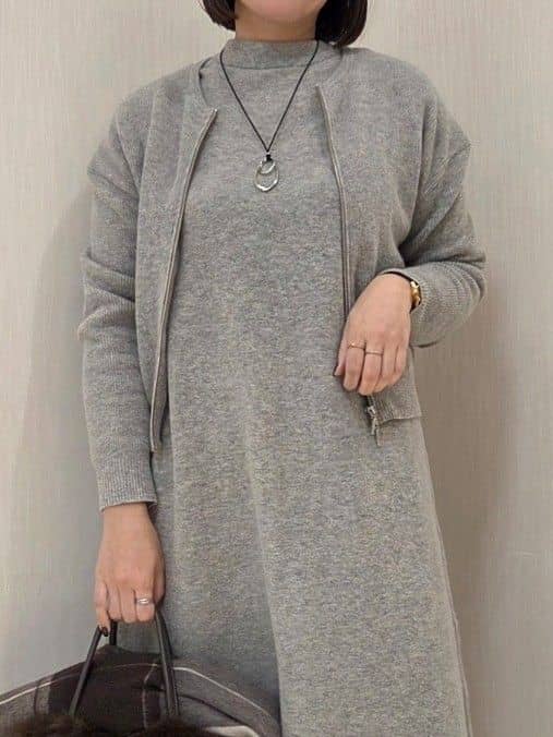 naokoさんの「UNTITLED｜【はっ水機能/フード取り外し可/防寒】ロングダウンコート」を使ったコーディネート