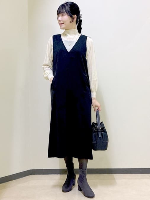 beni_gingerさんの「Reflect｜【お食事会やお出かけに◎】ふんわりジャカード編みカーディガン」を使ったコーディネート