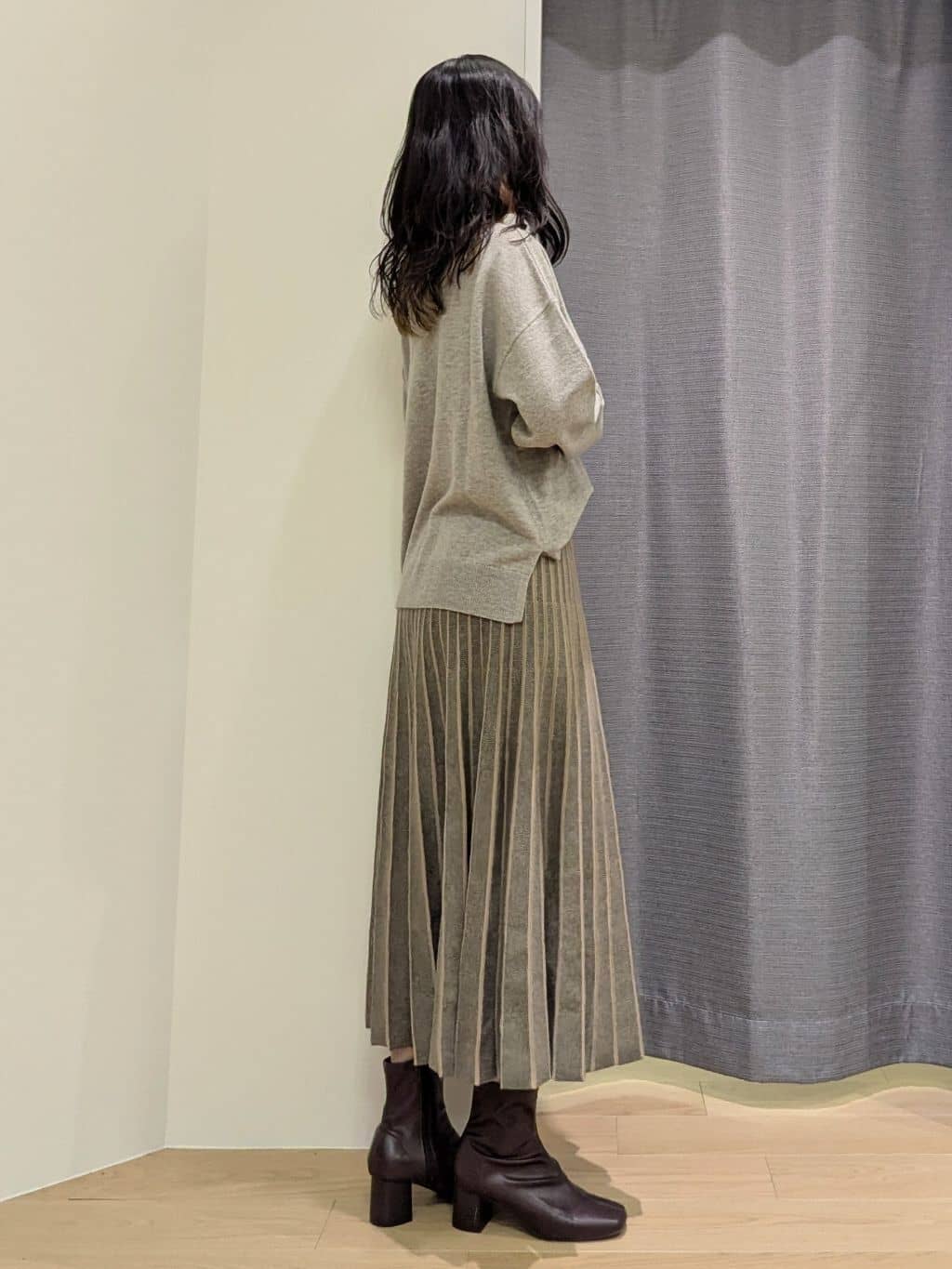 miiさんの「INDIVI｜【A4サイズ対応】ワンショルダートートバッグ」を使ったコーディネート