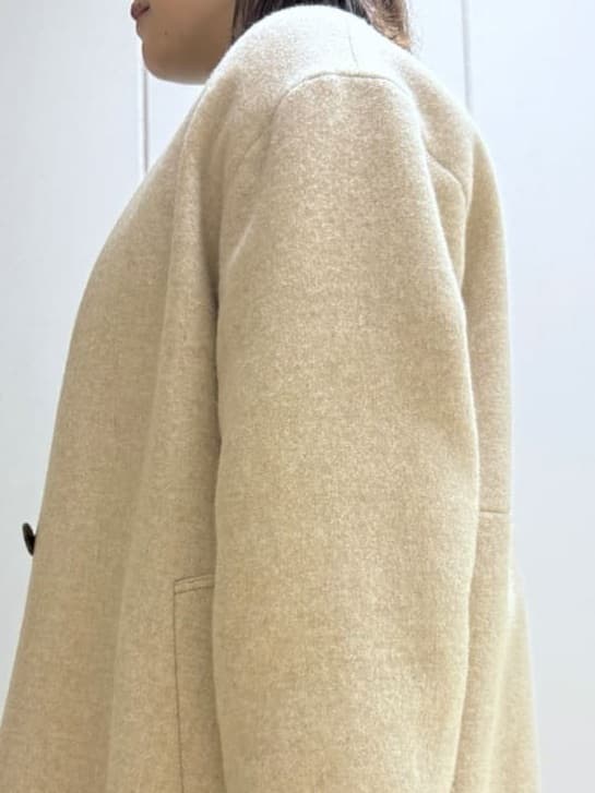 Rikoさんの「INDIVI｜【褒められパンツ／ウール混】ウォームウール ワイドパンツ」を使ったコーディネート