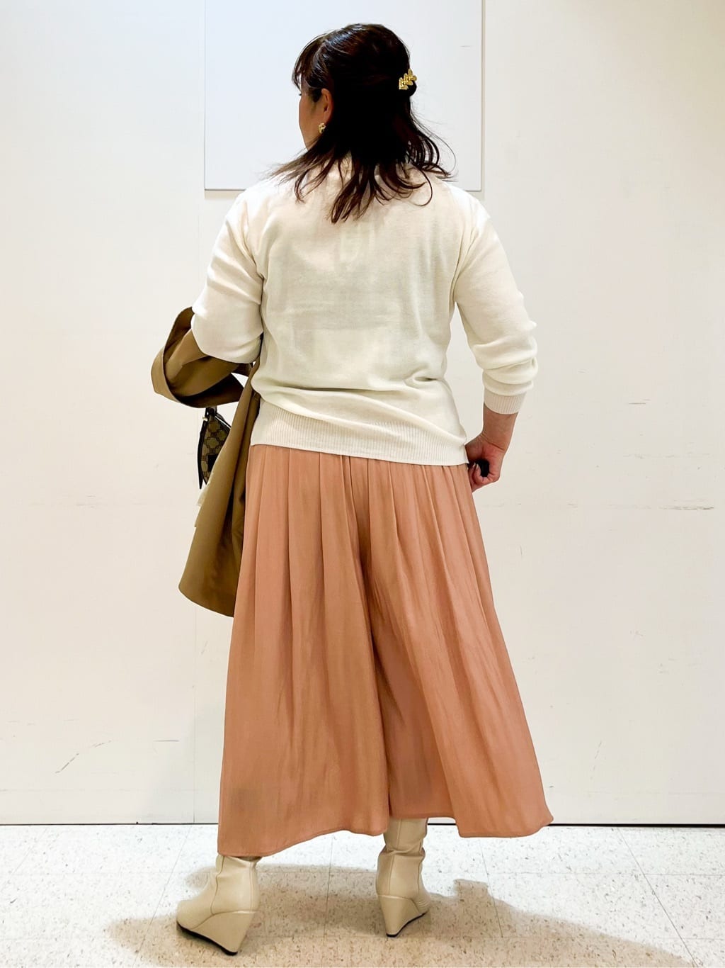 kimmyさんの「Reflect｜アーガイル柄ハイネックニット」を使ったコーディネート