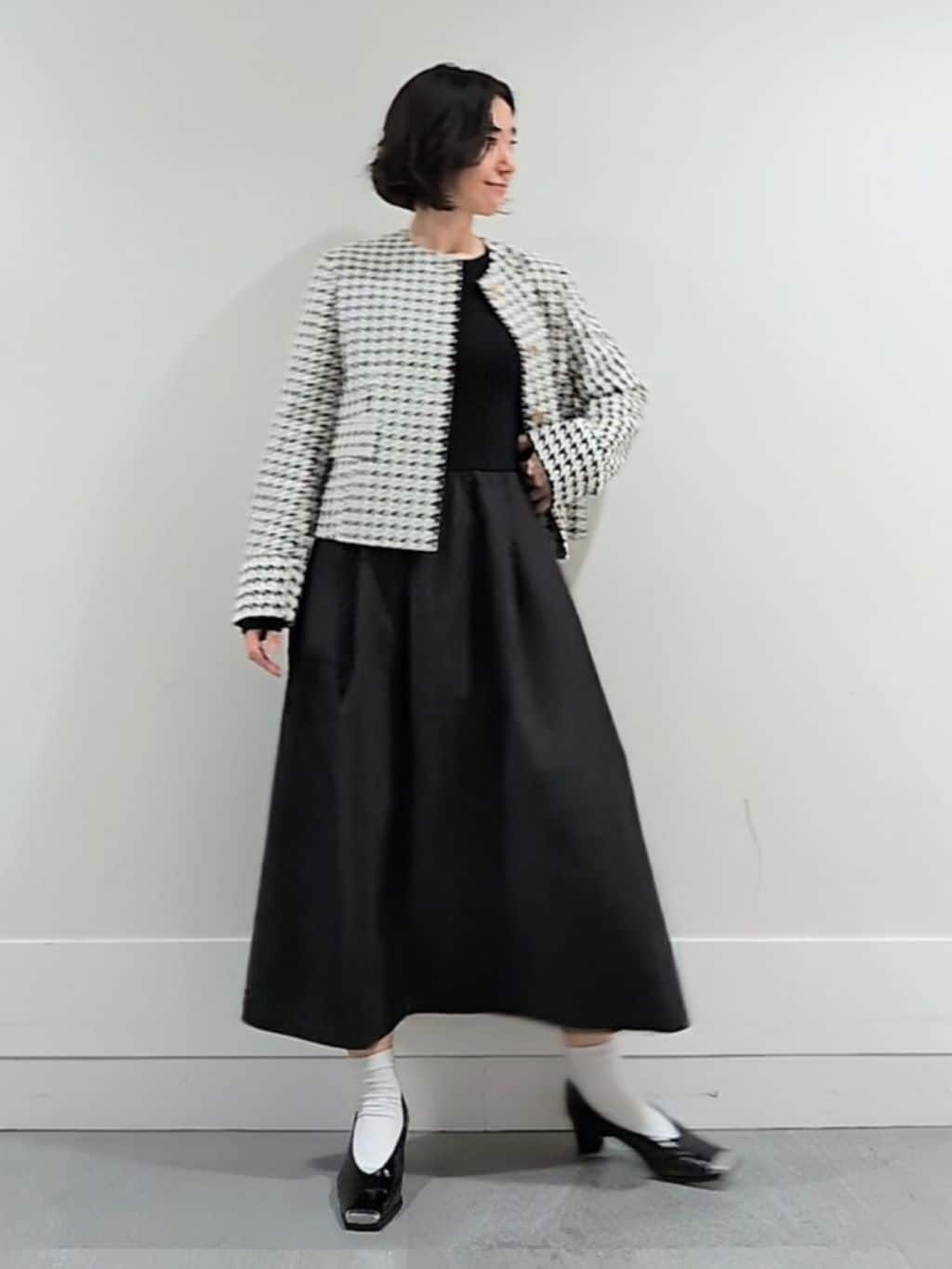 ミズタさんの「UNTITLED｜【セットアップ可能】クラシックチドリ ジャケット」を使ったコーディネート