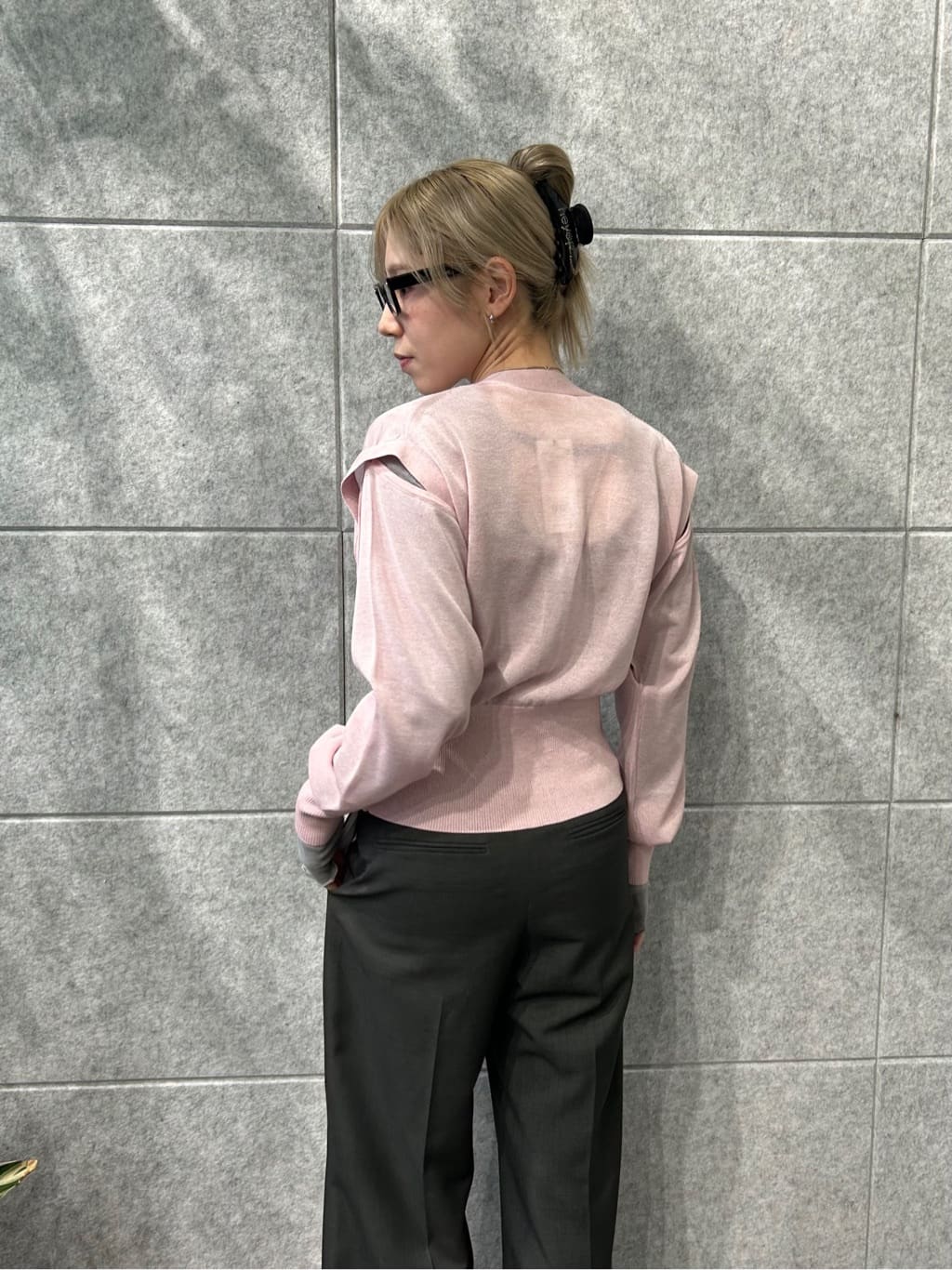 honoka Aさんの「CODE A｜multiway knit cardigan」を使ったコーディネート