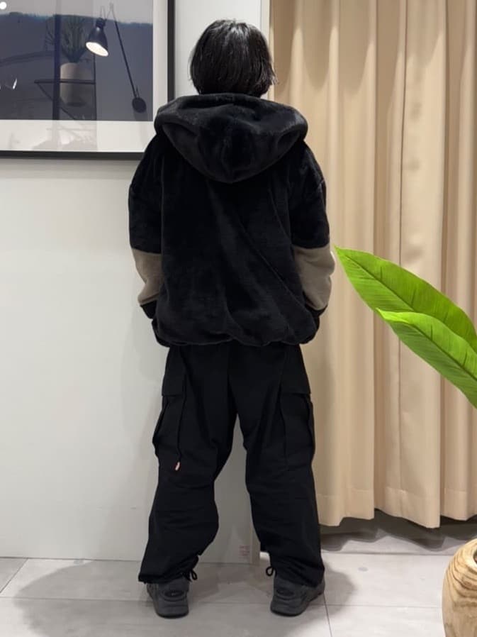 はさんの「THE SHOP TK｜チェックジャカードニット【洗濯機OK】」を使ったコーディネート
