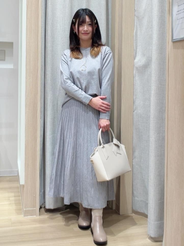 Fumikaさんの「grove｜【ウール混】軽やかに羽織れるショートコート」を使ったコーディネート