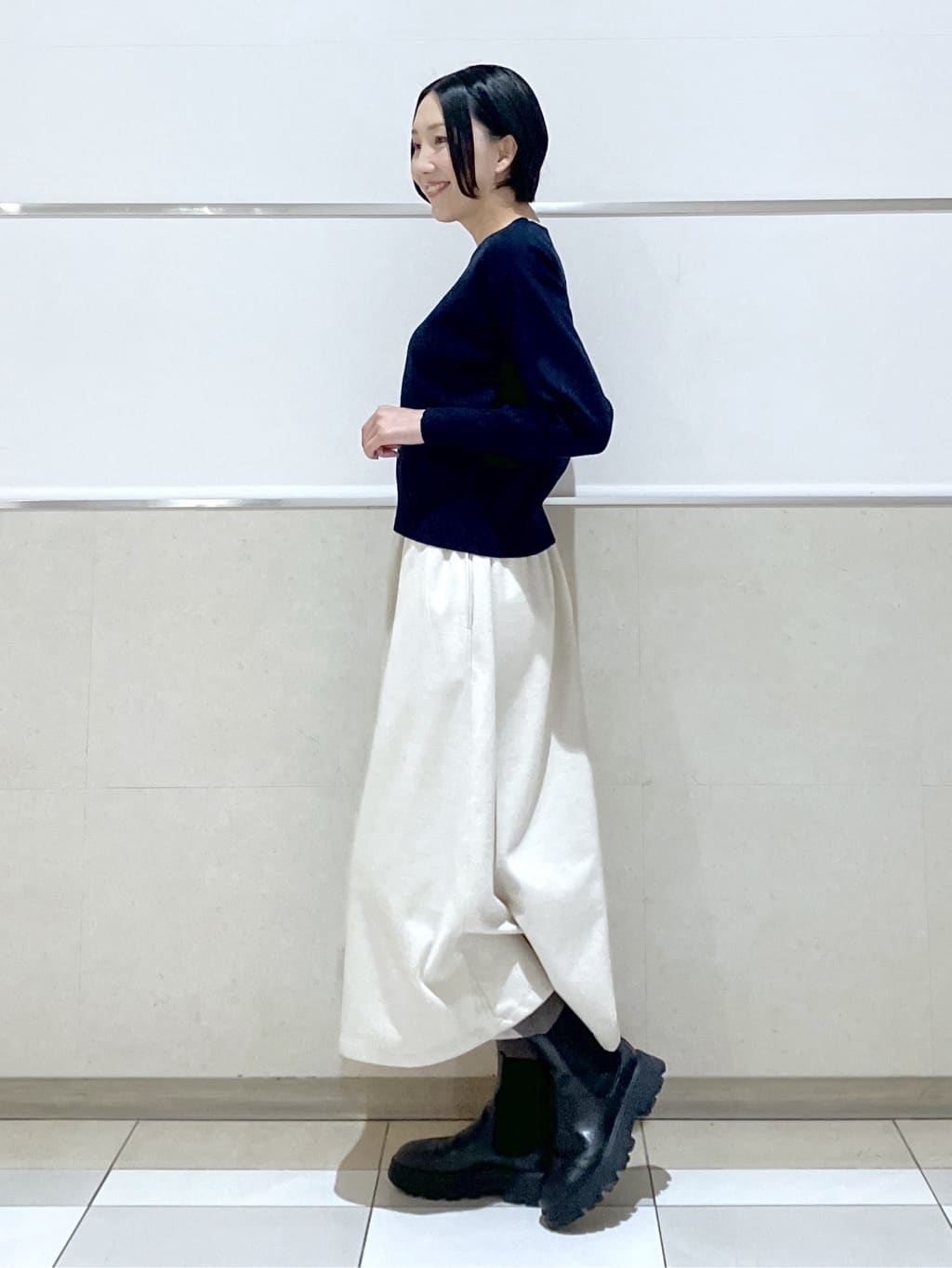 eriko さんの「Dessin｜【2WAY】フェイクムートンコート」を使ったコーディネート