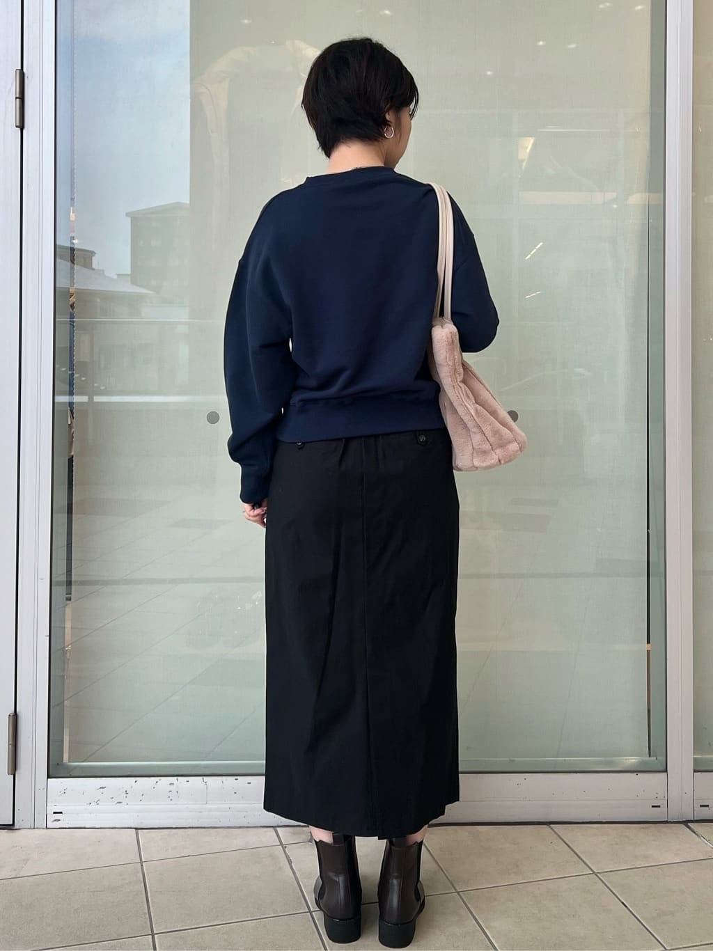 yo-koさんの「OPAQUE.CLIP｜裏毛プリント刺繍ロゴ【洗濯機OK】」を使ったコーディネート