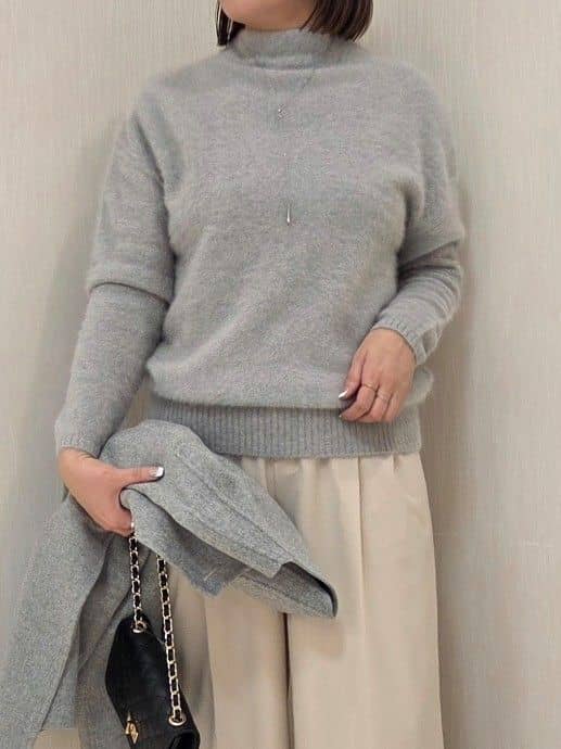 naokoさんの「UNTITLED｜【ミディ丈/軽やか】セミラグランリバー コート」を使ったコーディネート