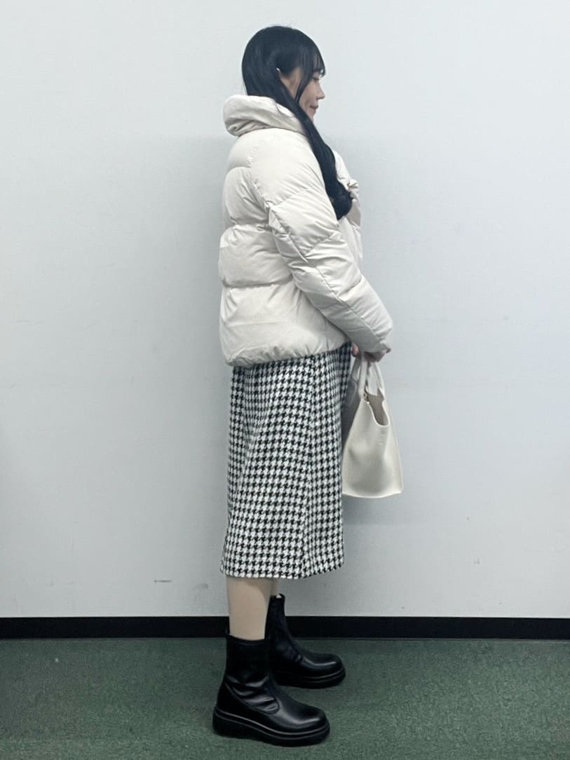 Hitomiさんの「index｜KAWADAダウンショートコート【撥水／洗濯機OK／静電気防止裏地】《XS～LL》」を使ったコーディネート
