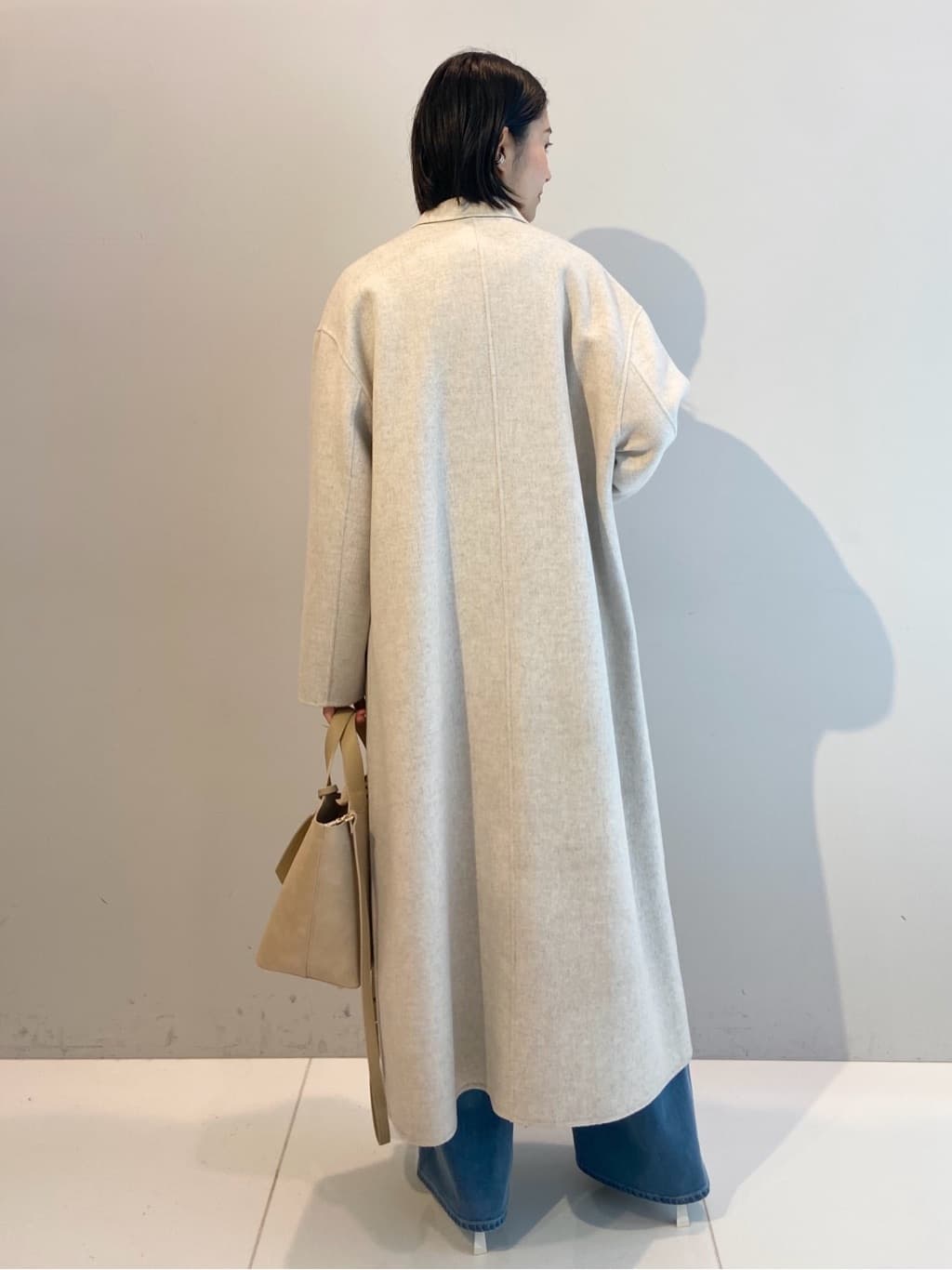 AYAさんの「UNTITLED｜【ロング丈/軽やか】テーラード　リバーコート」を使ったコーディネート