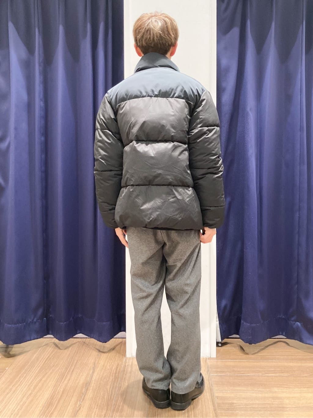 つーじーさんの「THE SHOP TK｜【撥水/洗濯機可】寒い季節でも快適 中綿スタンドブルゾン」を使ったコーディネート