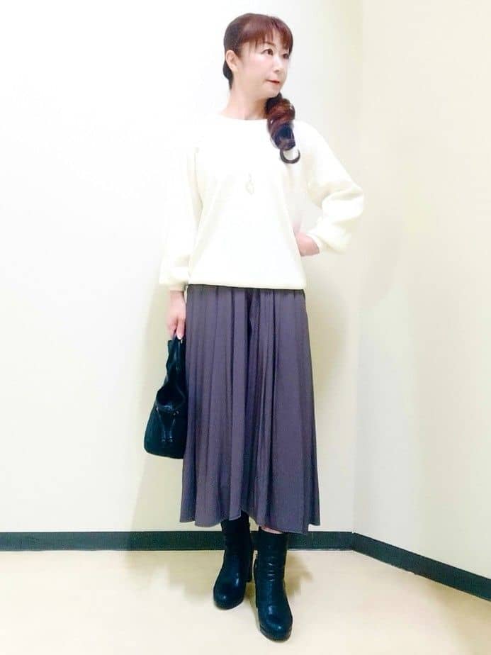 花さんの「Reflect｜【すっきりシルエット】ショート丈ダウンコート」を使ったコーディネート