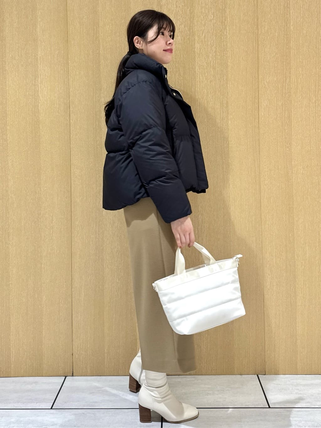 nanaさんの「UNTITLED｜【トレンド/撥水機能/防寒】ショートダウンコート」を使ったコーディネート