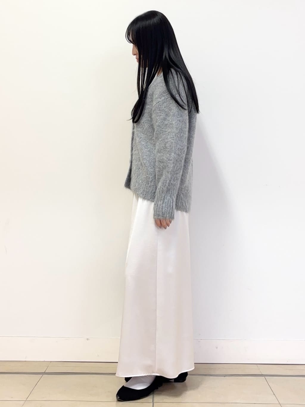 あやかさんの「UNTITLED｜【ゆったり】アルパカ混シャギー カーディガン」を使ったコーディネート