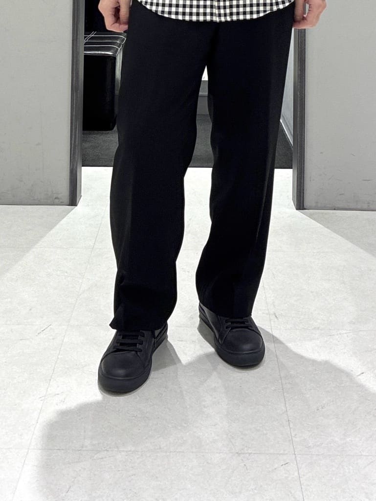 わいずみさんの「TAKEO KIKUCHI｜畦編みチェック プルオーバーニット」を使ったコーディネート