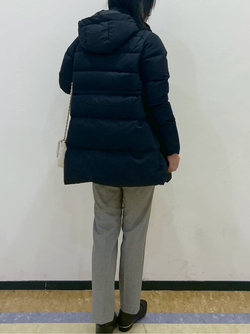 su.さんの「index｜KAWADAダウンドロストミドルコート【撥水／洗濯機OK／2WAY／静電気防止裏地】《XS～3L》」を使ったコーディネート