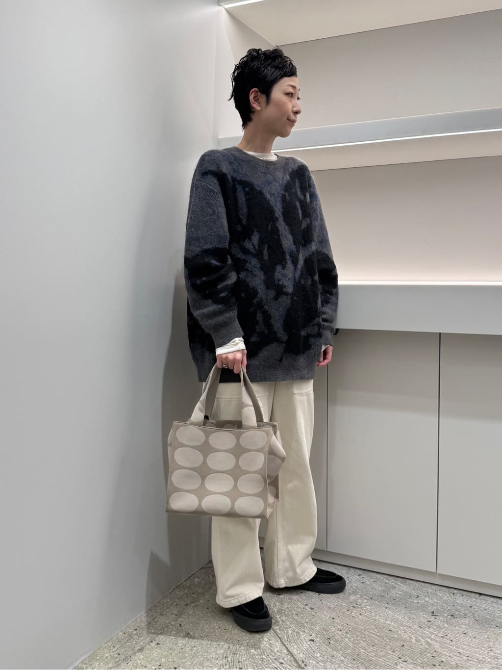 Kさんの「HIROKO HAYASHI｜TRICO（トリコ）トートバッグ」を使ったコーディネート