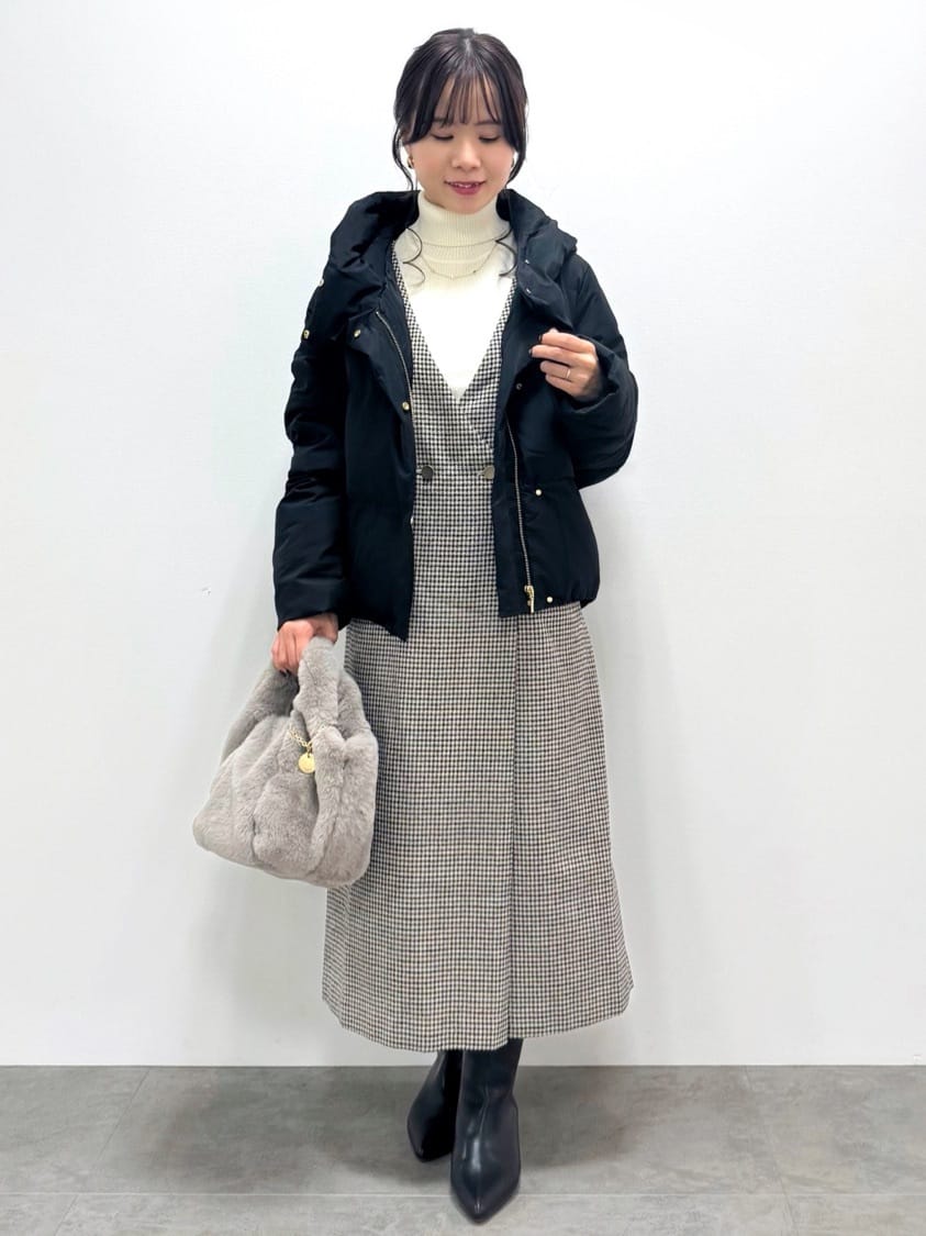 kozuさんの「index｜ビジュー&times;メタルネックレス」を使ったコーディネート