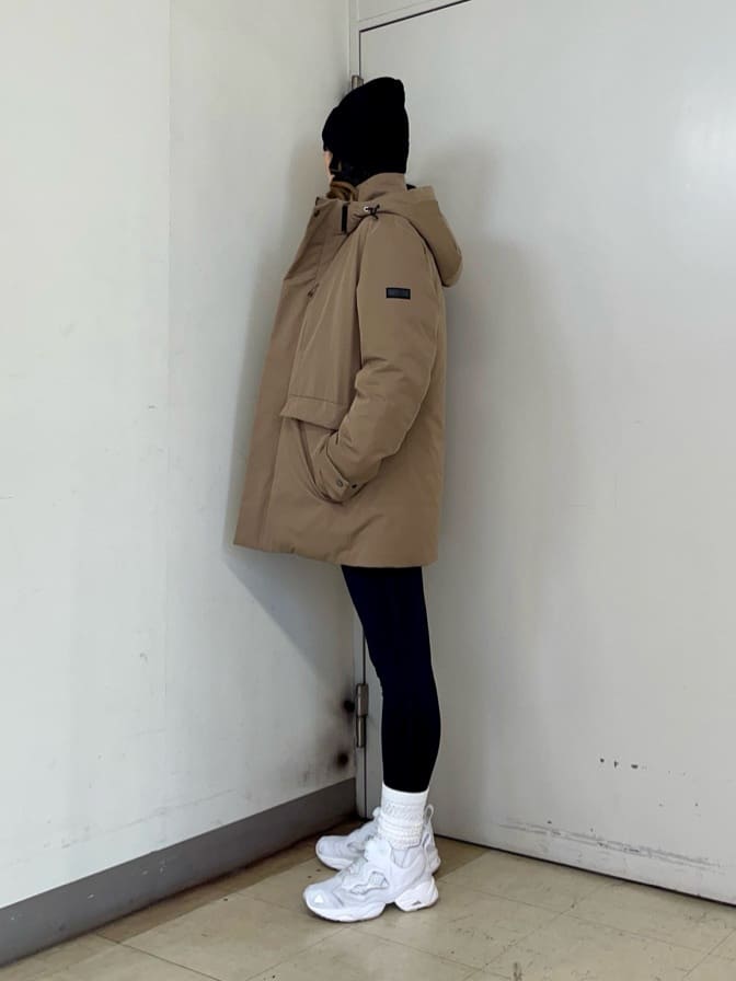 iwさんの「TAKEO KIKUCHI｜【None Of Stress】ストレッチ ダウンブルゾン」を使ったコーディネート