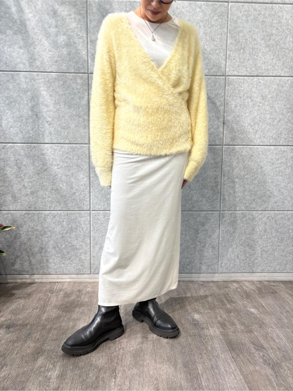 ibuさんの「CODE A｜feather pullover」を使ったコーディネート
