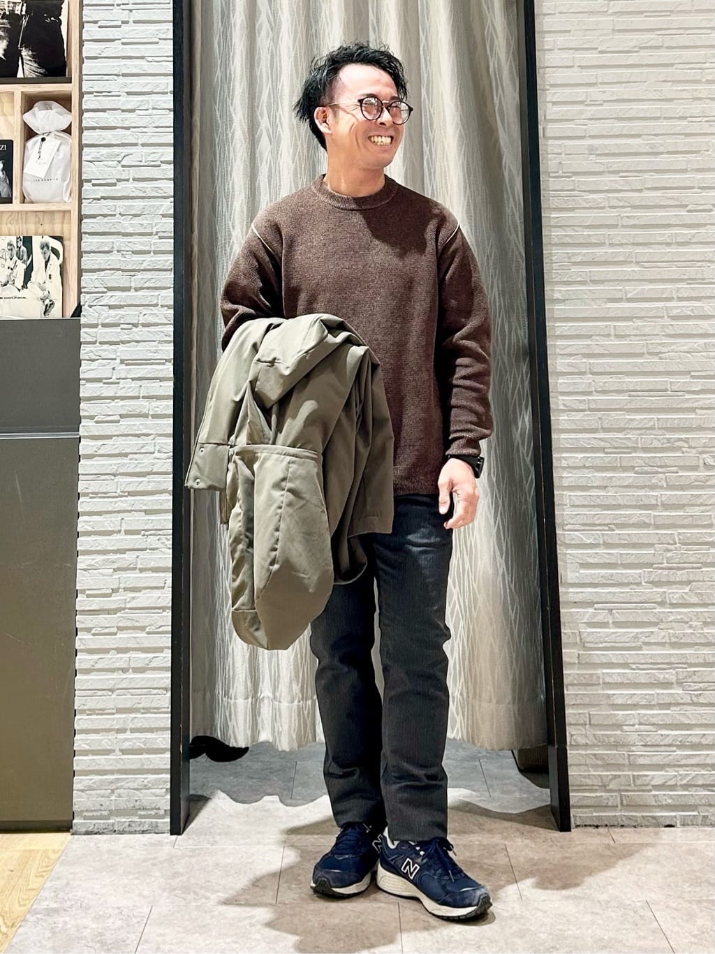 KENJI Iさんの「THE SHOP TK｜【3WAY】中綿ライナー付き カルゼコート　洗濯機OK/ON・OFF対応」を使ったコーディネート