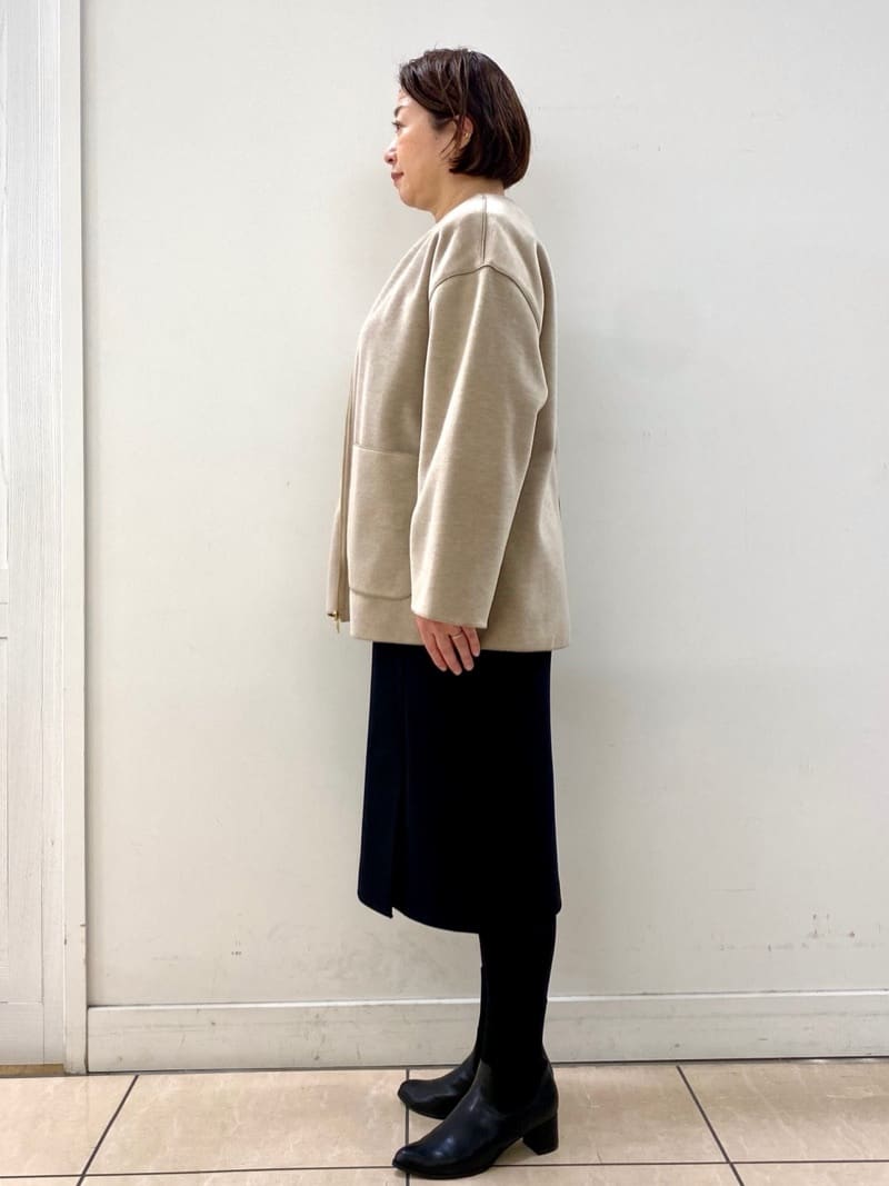 ksmさんの「Reflect｜【体型カバー／ゆったり着られる◎】リラクシーパイルコート」を使ったコーディネート