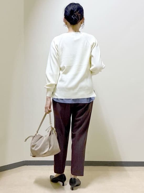  beni_gingerさんの「Reflect｜【重ね着でも一枚着でも◎】ドッキングジャージトップス」を使ったコーディネート