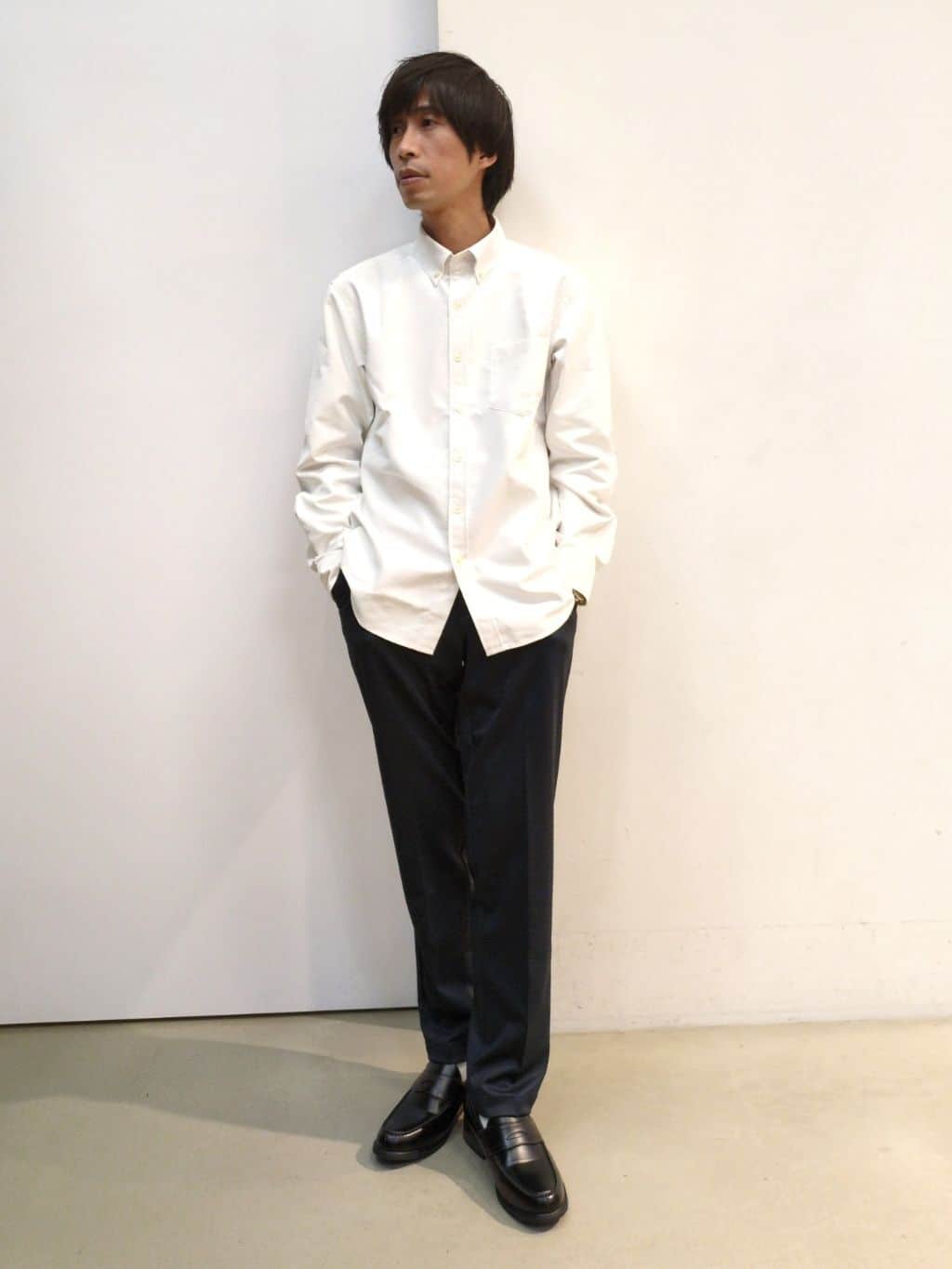 takeさんの「THE SHOP TK｜【動きやすい、快適ビジネスジャケット】TRジャージ ジャケット　セットアップ可/洗濯機OK/ストレッ」を使ったコーディネート