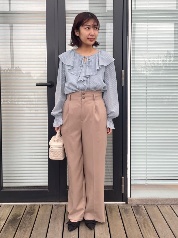 abeさんの「Couture brooch｜ダブルリボンパンプス」を使ったコーディネート