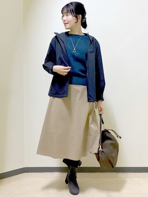  beni_gingerさんの「Reflect｜【ライトアウター／キレイ見え／気軽な羽織に◎】スポーティライトアウター」を使ったコーディネート